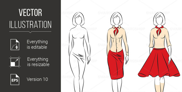 Vector на тему графика