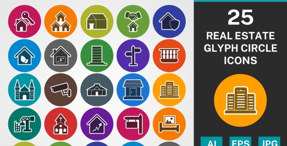 Набор иконок на тему city