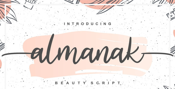 Шрифт на тему графика