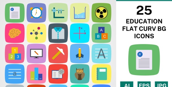 Набор иконок на тему science