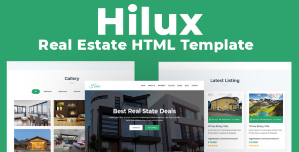 недвижимость универсальный html шаблон сайта