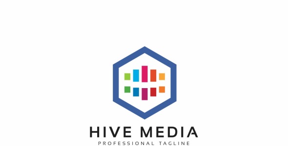 Шаблон логотипа на тему графика