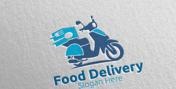 Шаблон логотипа на тему графика