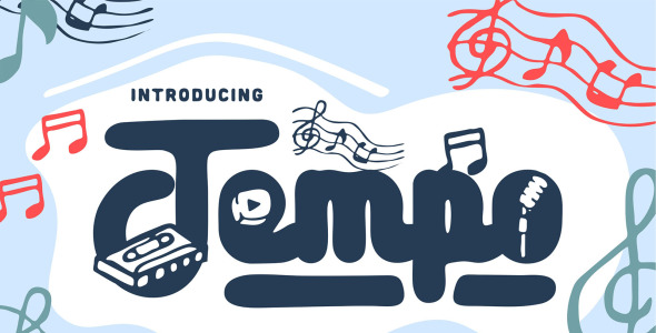 Шрифт на тему графика