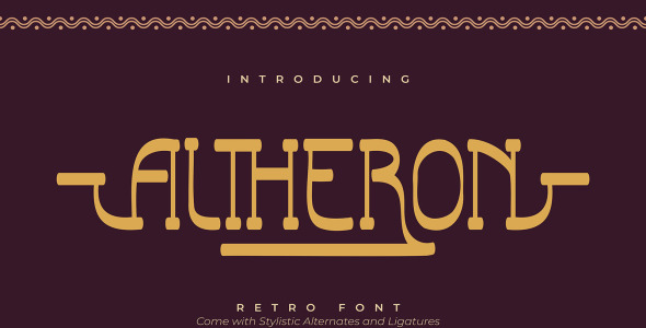 Шрифт на тему графика