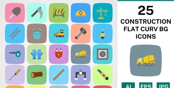 Набор иконок на тему industrial