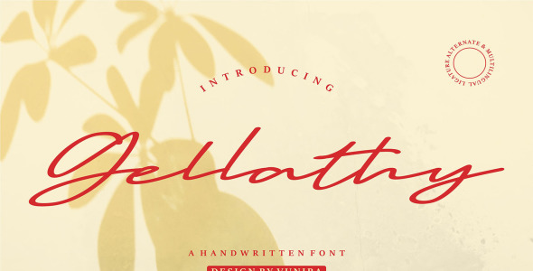 Шрифт на тему графика