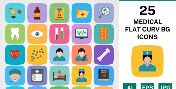 Набор иконок на тему medical