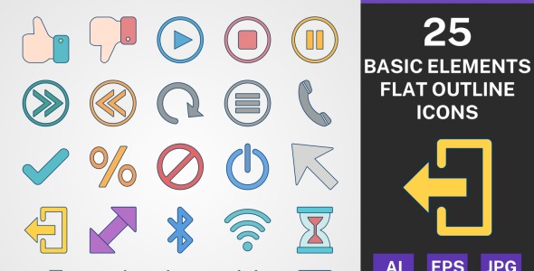 Набор иконок на тему data