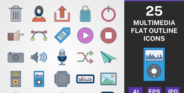 Набор иконок на тему data