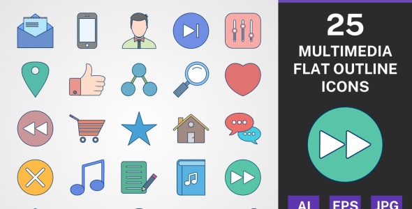 Набор иконок на тему number