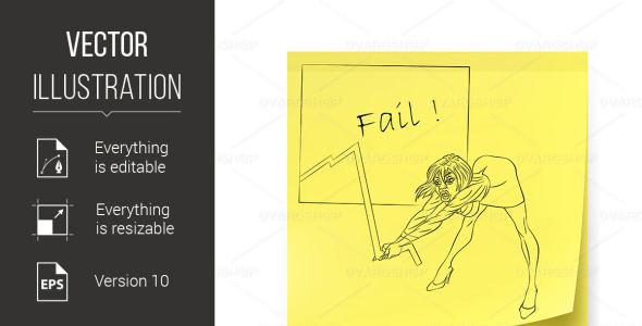 Vector на тему графика