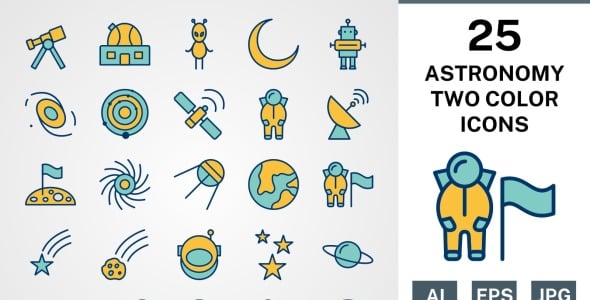 Набор иконок на тему science