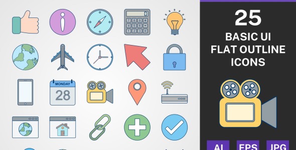 Набор иконок на тему data