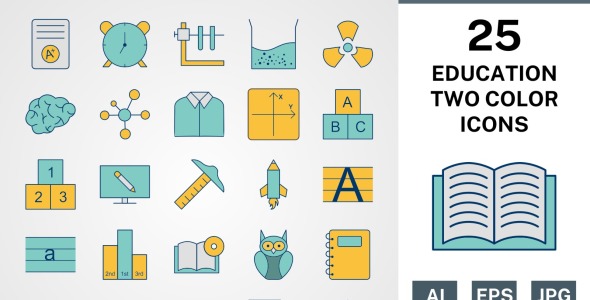 Набор иконок на тему science