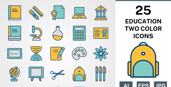 Набор иконок на тему science