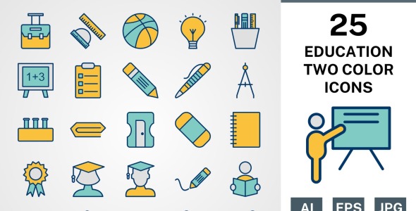 Набор иконок на тему science