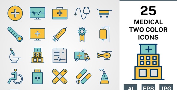 Набор иконок на тему medical