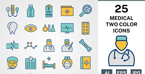 Набор иконок на тему medical