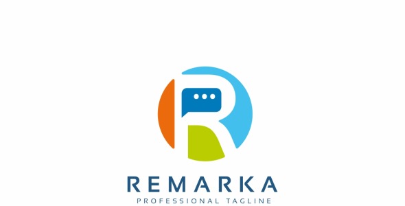 Шаблон логотипа на тему графика