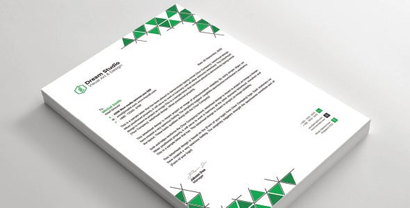 Фирменный стиль на тему графика