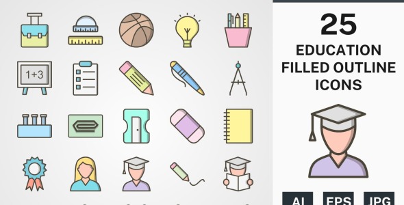 Набор иконок на тему science