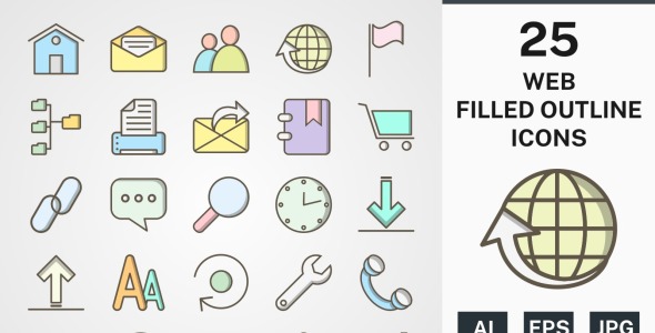 Набор иконок на тему data