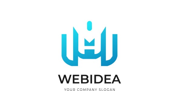 Шаблон логотипа на тему графика