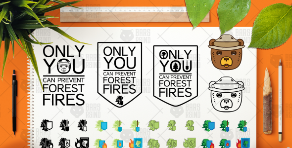 Фирменный стиль на тему графика