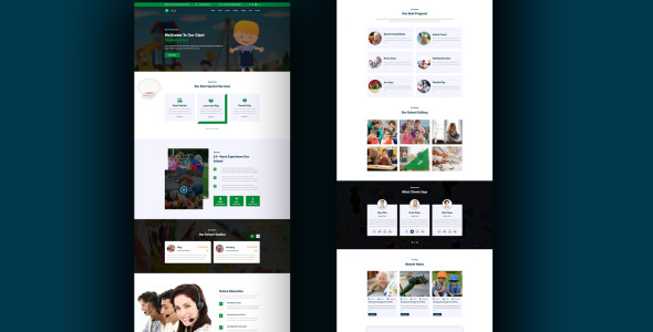 PSD шаблон на тему графика