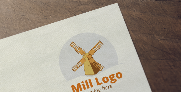 Шаблон логотипа на тему графика