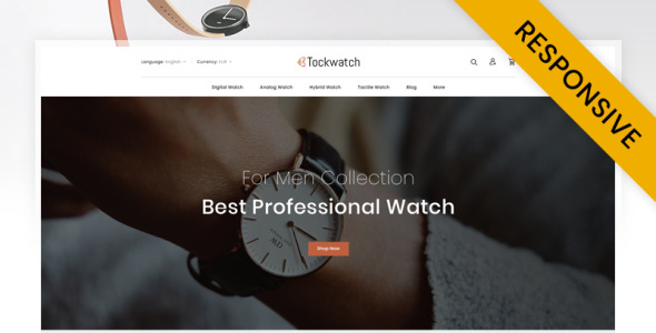 Antique Watch Store PrestaShop Theme