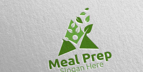 Шаблон логотипа на тему графика