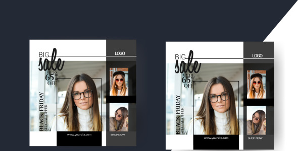Шаблон для соцсетей на тему графика