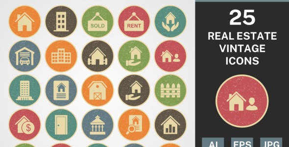 Набор иконок на тему city