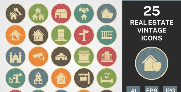 Набор иконок на тему city