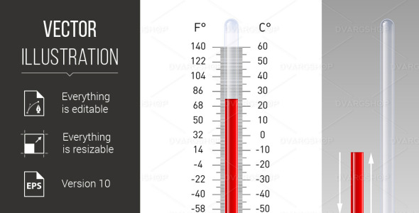 Download Thermometer - Vector Image - Vector на тему графика