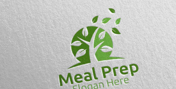 Шаблон логотипа на тему графика