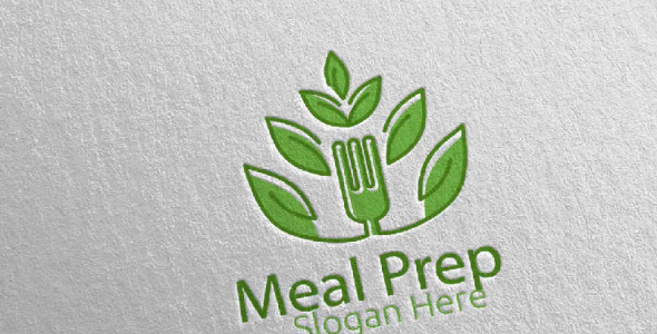 Шаблон логотипа на тему графика