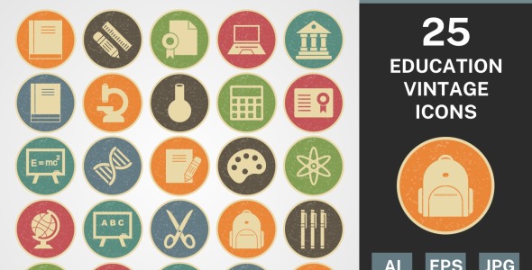 Набор иконок на тему science