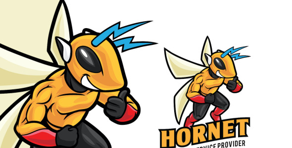 Шаблон логотипа на тему графика