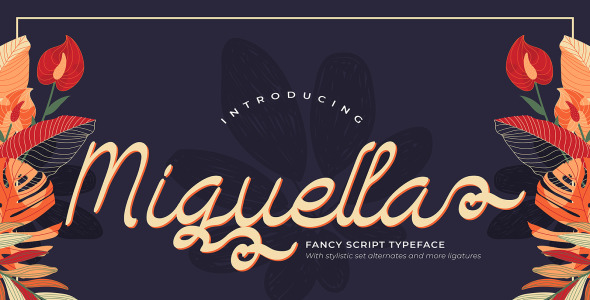 Шрифт на тему графика