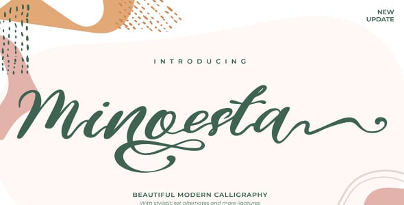 Шрифт на тему графика