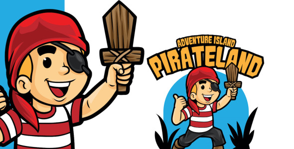 Шаблон логотипа на тему графика