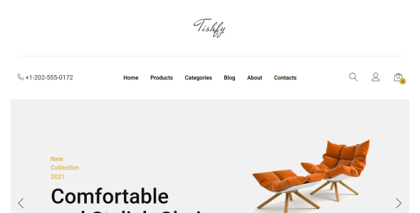 тема tishfy shopify