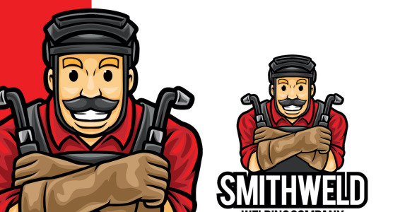 Шаблон логотипа на тему графика