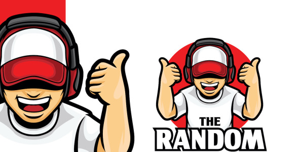 Шаблон логотипа на тему графика