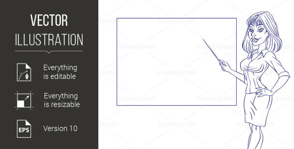 Vector на тему графика