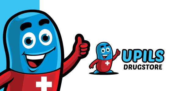 Шаблон логотипа на тему графика