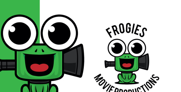 Шаблон логотипа на тему графика